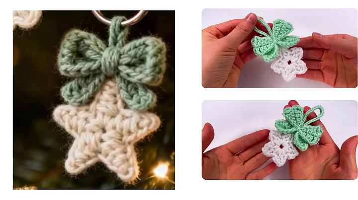 🎄⭐ Very Easy and FAST CROCHET CHRISTMAS ORNAMENTS ⭐🎄Christmas decoration 🎅🎄⭐ #christmasdecorations
