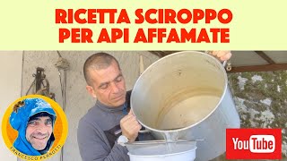 #apicoltura 2023 - Api affamate ? ecco la ricetta per uno sciroppo a ripresa rapida.