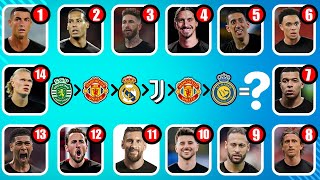 Guess The Football Player by Their Emoji Transfer Song car and Country |Quiz Football\&Ronaldo,Mbappé