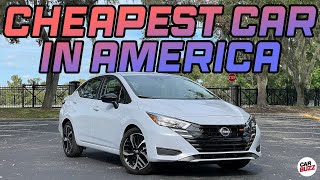 2024 Nissan Versa Test Drive Review: The Cheapest Car, Done Right