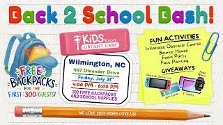 Back to School Bash Wilmington, NC