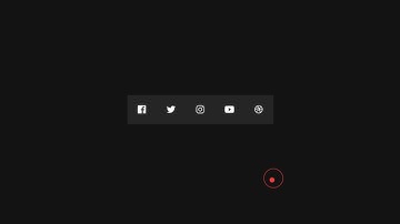 Magnetic Hover Interaction Using Html Css And Javascript