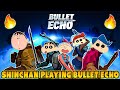 Shinchan vs kazama masao bo nene in bullet echo   shinchan playing bullet echo battle royale 