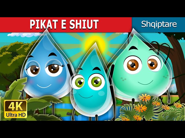 PIKAT E SHIUT | The Raindrops Story | Perralla Shqip @AlbanianFairyTales class=