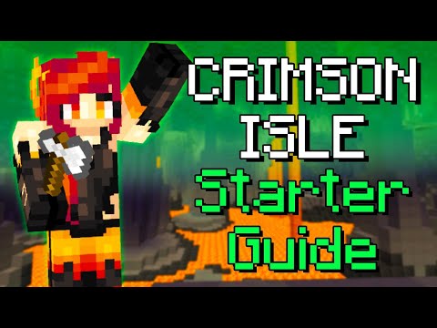 CRIMSON ISLE - The Complete Beginner's Guide (Hypixel Skyblock Nether Update)