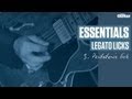 Essentials Lesson: Legato Licks -- Example 3 -- Pentatonic Lick  (TG218)