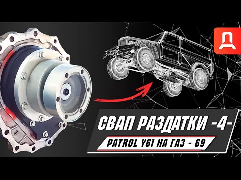 Видео: ГАЗ-69 Часть -4- "СВАП РАЗДАТКИ Nissan Patrol Y61!" МОДЕРНИЗАЦИЯ.