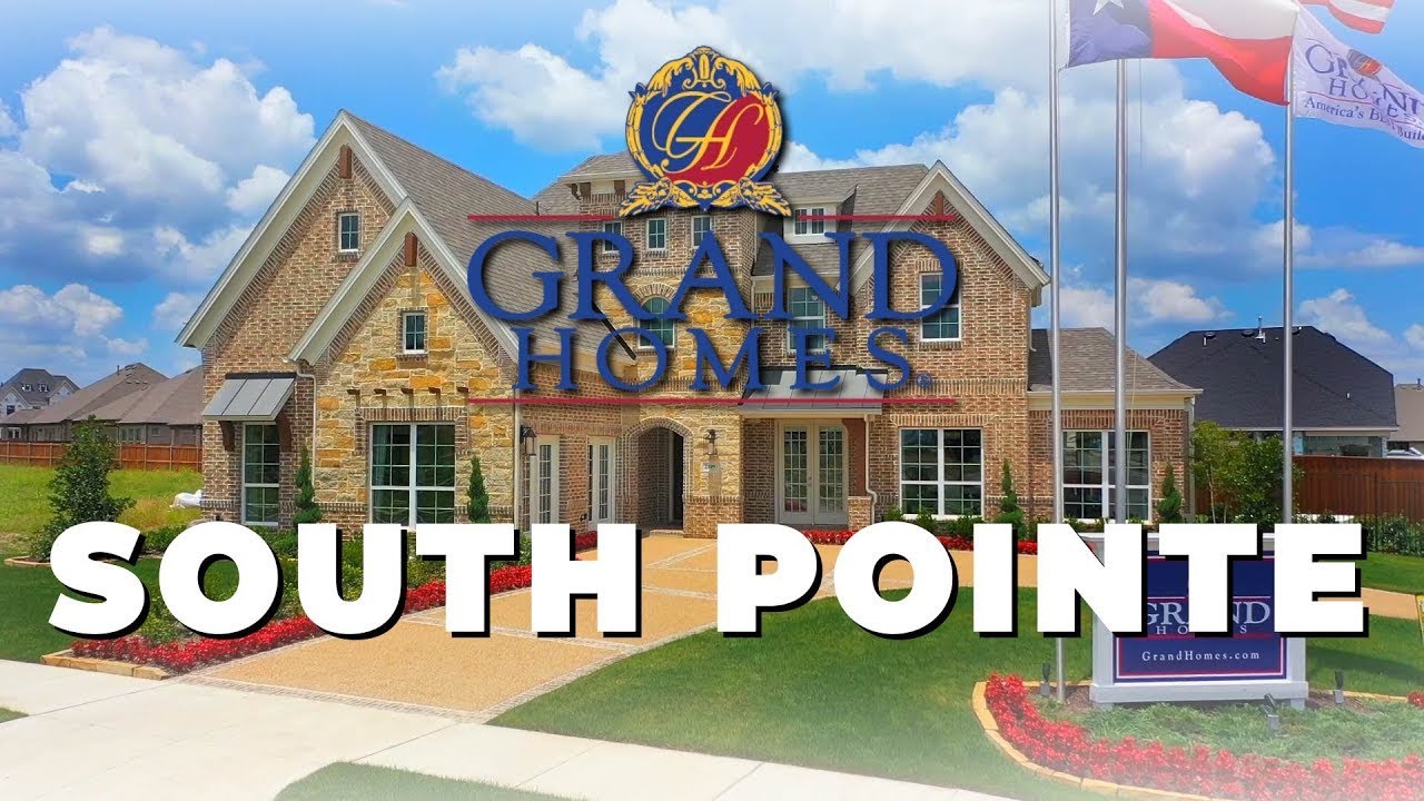 South Pointe by Grand Homes in Mansfield Texas YouTube