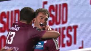 TOP 14 - Essai de Damian PENAUD 2 (UBB) - Union Bordeaux Bègles - ASM Clermont