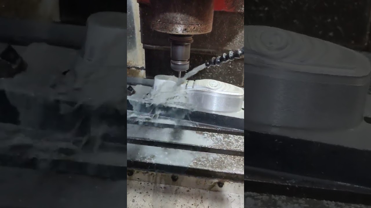 Shoe Sole Mould Core Insert & Batta Cutting | VMC Machining