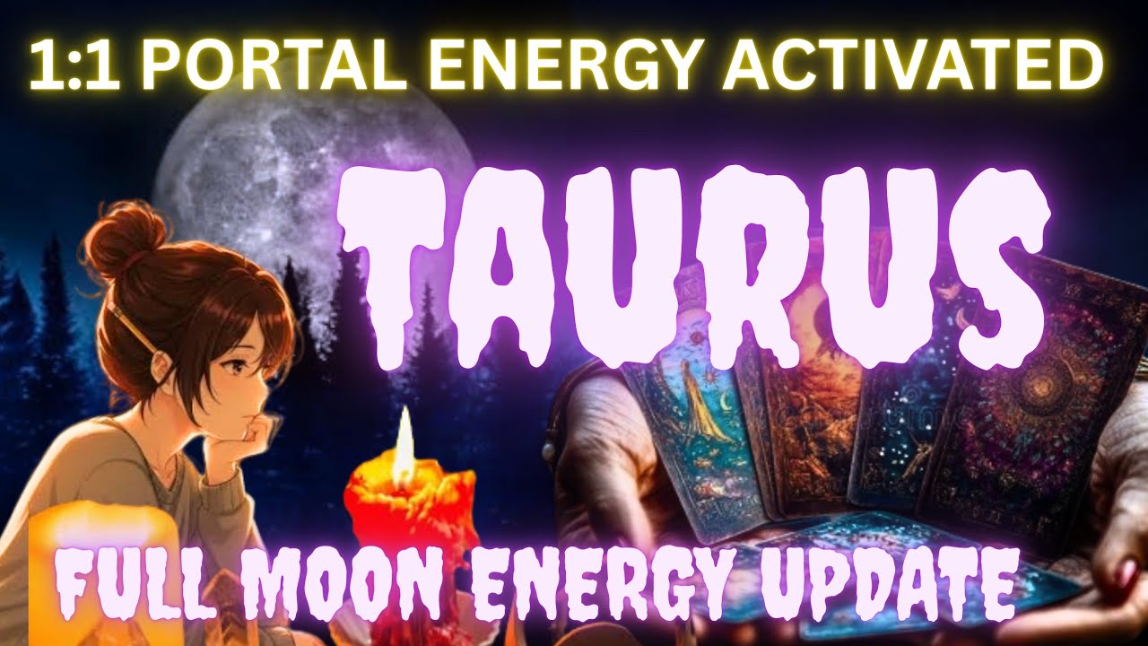 TAURUS ♉️ | 1:1 Portal Full Moon Love & Social Energy | Major Shift ...