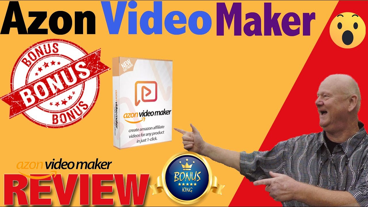 Azon Video Maker Review With NEW Megga Free Bonuses bonus enhanced note