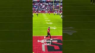 Tom Brady Begrüßung #buccaneers #munich #nfl #seahawks #nflmunich