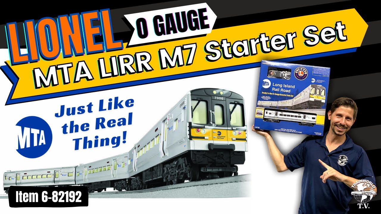 Lionel 6 82192 Mta Long Island Railroad M7 Lionchief Set With - lirr metro north m7 roblox terminal railways official