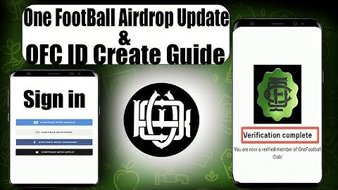 One Football Airdrop New Update Today || OneFootball ID (OFC ID)  Create Guide || ofc Airdrop update