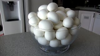 30+ Hard-Boiled Eggs Eaten in 1 Minute! (Ep. #18)