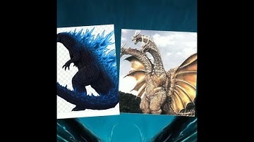 composite Godzilla vs monstrverse #godzilla #shorts