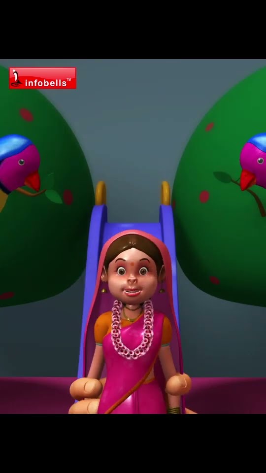 Ata Gache Tota Pakhi | Bengali Rhymes | Infobells #bengalirhymes #bengalicartoons #babysongs