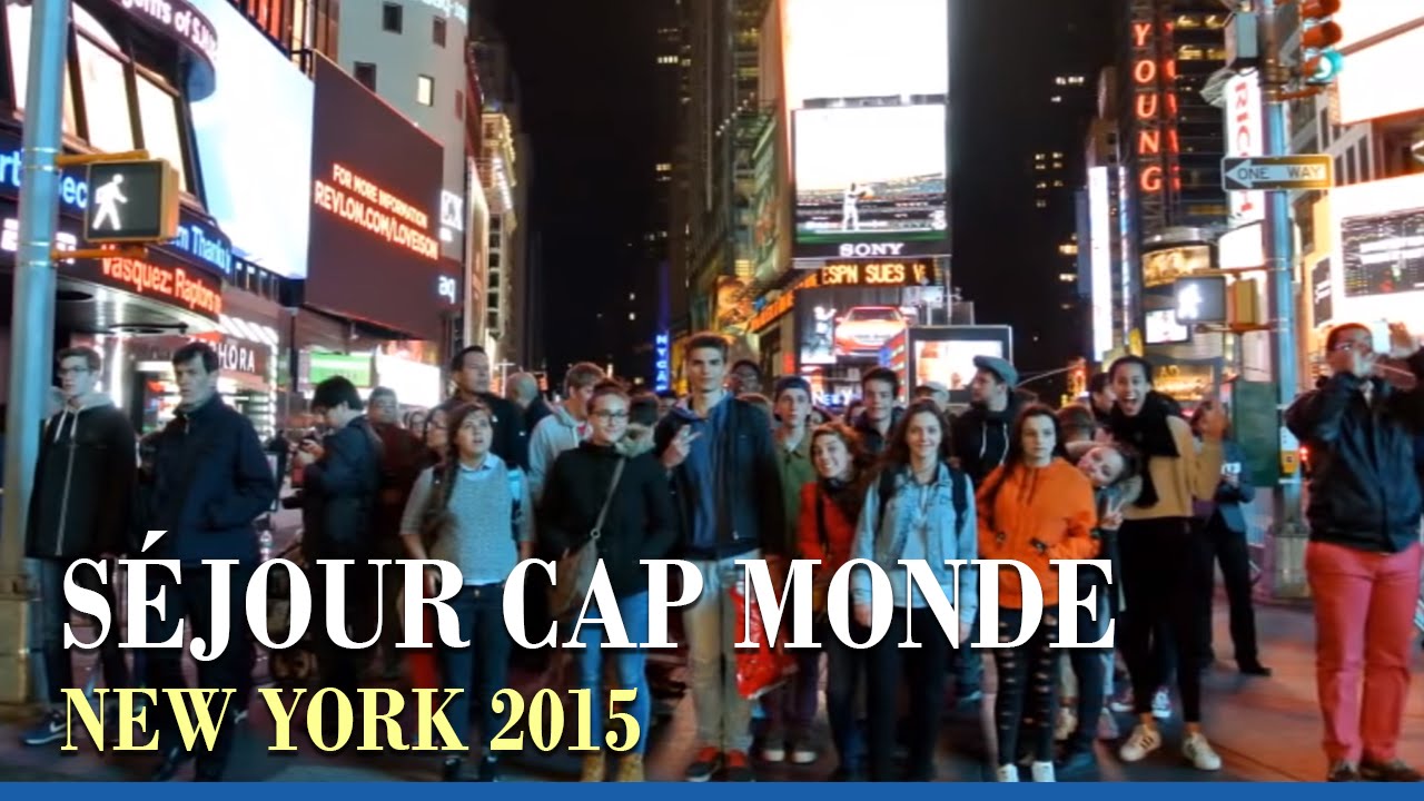 Cap Monde - New York city AVRIL 2015 - YouTube