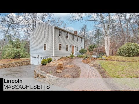 16 Pine Ridge Road, Lincoln, MA home video tour
