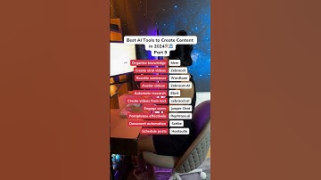 Best Al tools to create content in 2024 part 9 #aitools #aitool #zebracat #zebracatai #ai #ideas