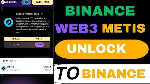 Binance Web3 Metis Unlock