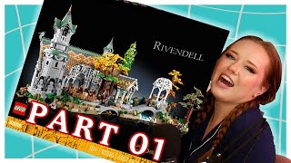 Let&#39;s Build the Rivendell Lego Set! Part 1 | Sarah Schauer