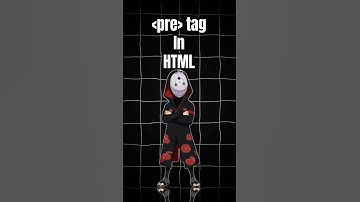 Master the pre–Tag in HTML What It Does! 🖥️✨