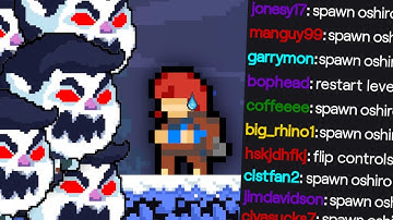 Celeste speedrunning but Twitch Chat tries to stop me