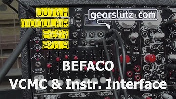 Befaco VCMC & new Instrument Interface @ DMF 2019