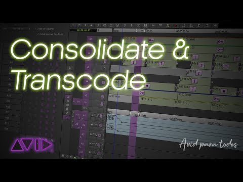 Video: ¿Cómo se consolidan las secuencias en Avid?