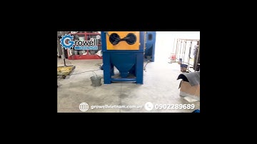Giải Pháp Làm Sạch Tự Động Bằng Máy Phun Cát Lồng Xoay IRON MAN 600 RC