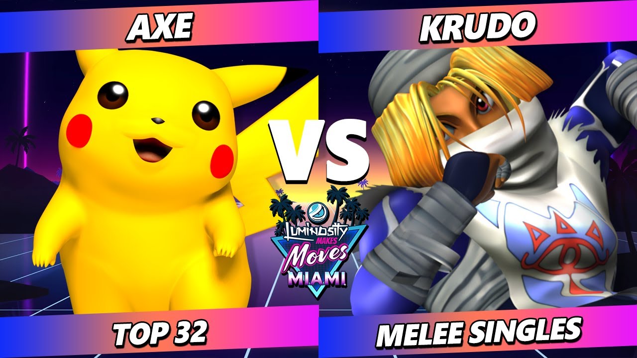 LMMM 2025 - Axe (Pikachu) Vs. Krudo (Sheik) Smash Melee - SSBM