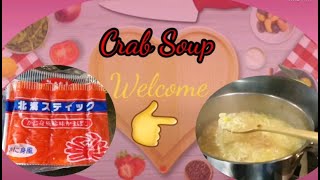 HOW TO COOK IMITATION CRAB SOUP / BY.@OFWCookingTips