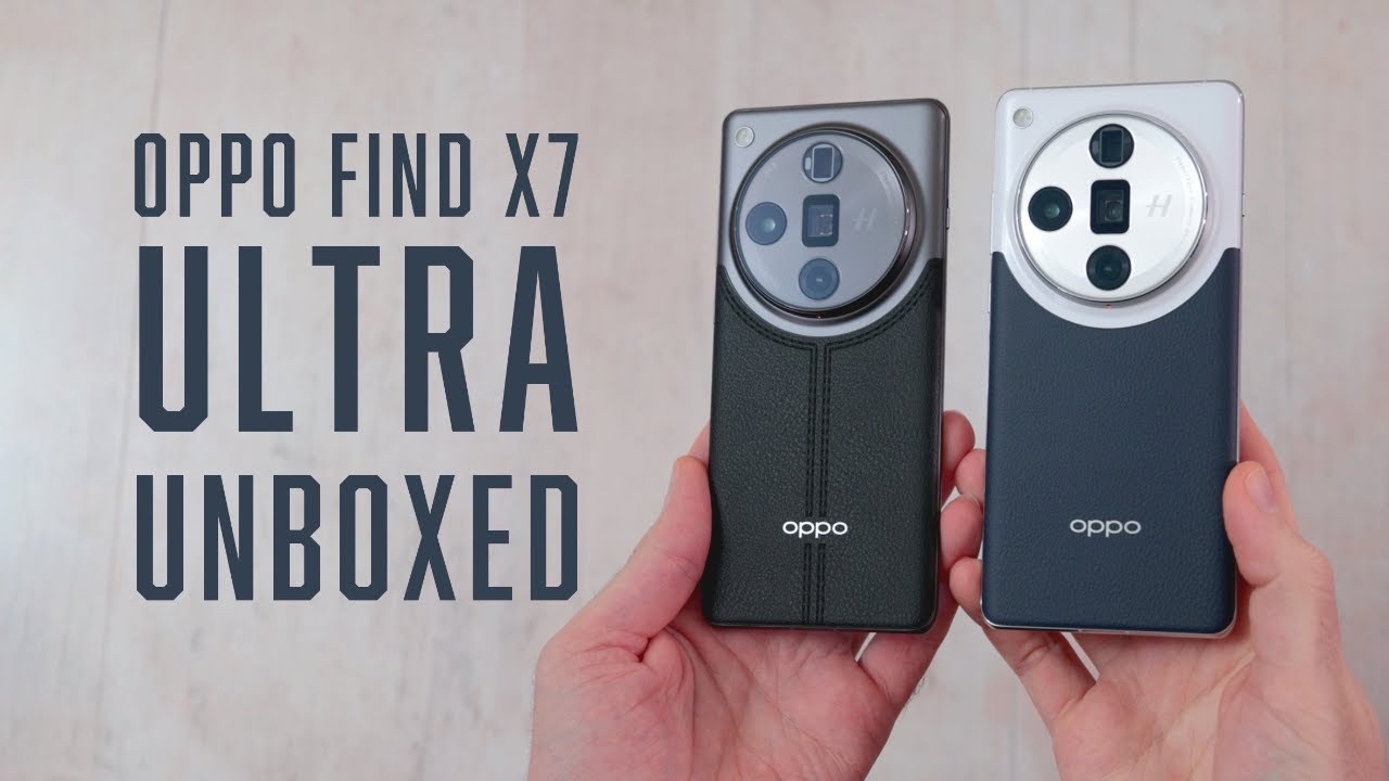 OPPO Find X7 Ultra w/ Dual Periscope Cameras - Unboxing 