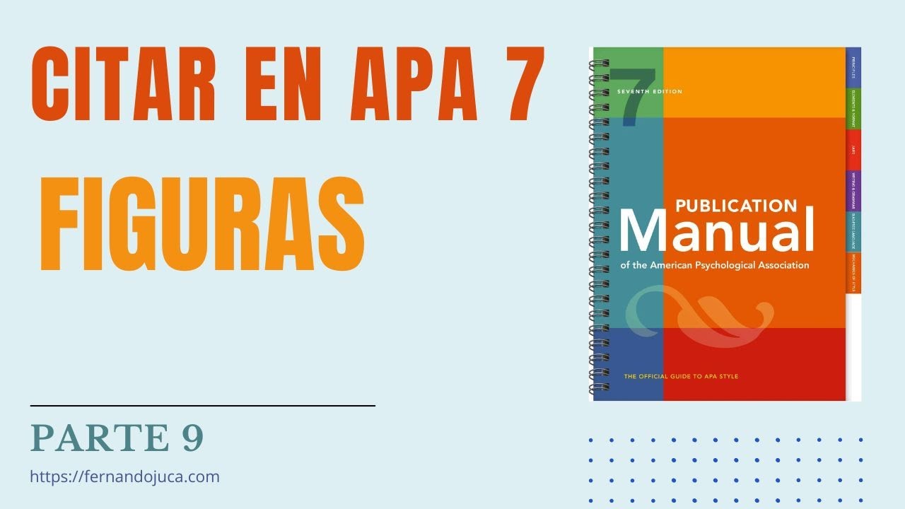 📚 Cómo Citar en APA 7ma Edición Figuras 🧩 YouTube