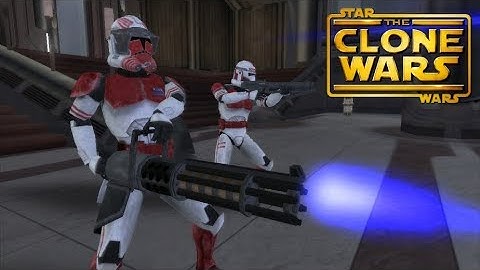 Star Wars Battlefront II Mod - Battles of the Clone Wars (Alpha 1.3) - Commander Thorn Gameplay