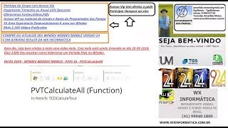 DICAS 2309 WINDEV WEBDEV MOBILE PIVO 16 PVTCalculateAll