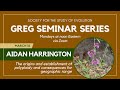 Greg seminar series aidan harrington