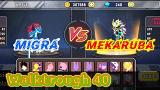Migra vs MEKARUBA. Aqua man vs prince of death. Stickman warrior (super dragon shadow fight) #40. screenshot 2
