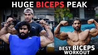 Best Biceps Peak Workout |16 se B bada Dola 💪 | @nitinchandilaofficial | Team Tiger