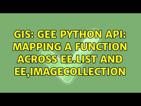 GIS: GEE Python