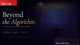 Beyond the Algorithm — The Idea Lens