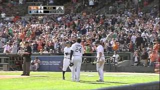 2010/09/12 Inge's two-run homer