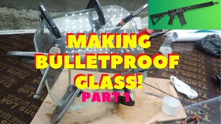 How To Make Armored Bulletproof Ballistic Armored Glass  diy