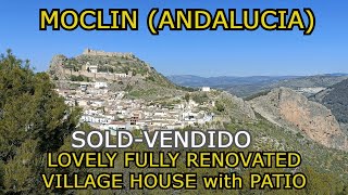 SPAIN PROPERTY€132.000--LOVELEY FULLY RENOVATED VILLAGE HOUSE FOR SALE IN MOCLIN, ANDALUCIA, SPAIN