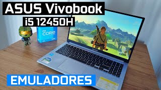 ASUS Vivobook i5-12450H rodando Emuladores