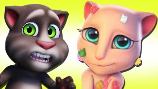 Talking Tom Shorts Compilation | Sticky Jelly | Cartoon Shows | Cartoon Candy