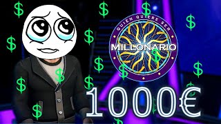 Suscriptor gana miles de euros jugando ¿Quien quiere ser millonario?