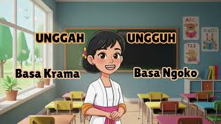 UNGGA UNGGUH Basa Krama lan Basa Ngoko UNGGA UNGGUH Basa Krama lan Basa Ngoko